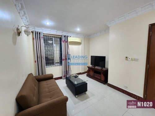 N1020 | Furnished 2 Bedrooms Apartment Near Naga World For Rent