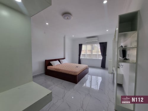 N112 | Western Large Studio Apartment With Elevator For Rent in Toul Sangke