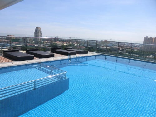 N311 | Gym and Pool, 1 Bedroom in Tonle Basac For Rent