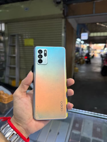 Oppo Reno6z 128G Ram8G Sim2 Global ម៉ាសុីនអេក្រង់ស្រុីន