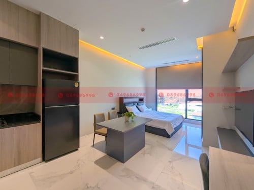 Studio Room Apartment With A Pool For Lease Near AEON Mall Sen Sok City