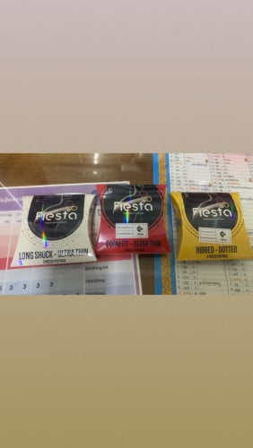 ស្រោមអនាម័យFiesta (ពន្យារបានយូរ​ គ្រេីម​ ធម្មតា)