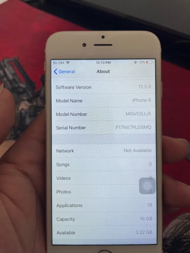 លក់iPhone 6 ជាប់I’d ប្រើបានធម្មតា