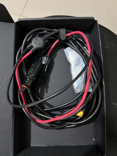 ខ្សែ សាកពី solar ចូលម៉ាស៊ីន power box រន្ធ XT60 original brand ecoflow