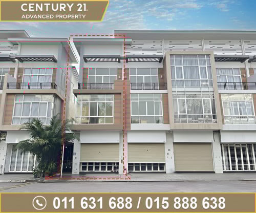 🏘 ផ្ទះអាជីវកម្ម ខាង(SH-B) សម្រាប់ជួល ក្នុងបុរី ប៉េងហួតបឹងស្នោ