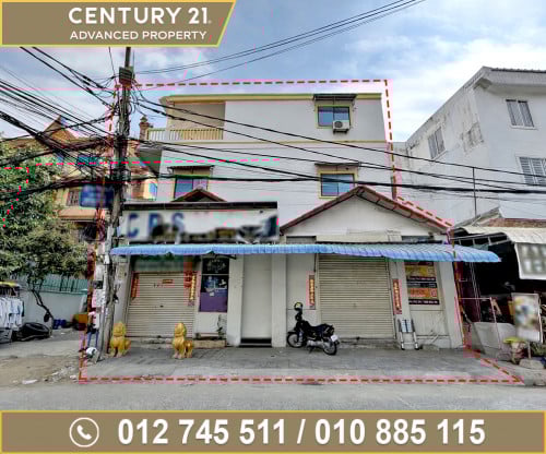 🏠 ផ្ទះល្វែង (កែង) សម្រាប់ជួល នៅជិតផ្លូវ 271 (កូដ៖ A03-002913)