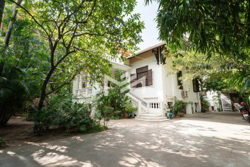 🏠 វីឡាម៉ូតបាំរាំងសម្រាប់លក់នៅខណ្ឌដូនពេញ, French Colonial Villa | Daun Penh  (code  40185)