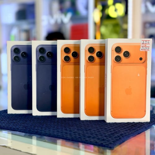 17 Pro Max LL/A ថ្មី តម្លៃល្អ 256GB-512GB