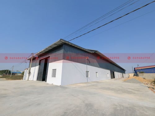 1872 Sqm Warehouse For Lease On A Sub-Road In Krang Thnong, Sen Sok