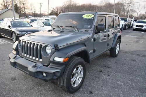 2019 Jeep Wrangler Sport S សោរដេបញ្ឆេះ option kob