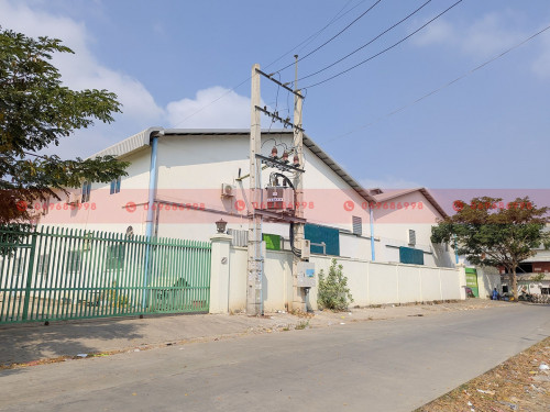 2600 Sqm Warehouse For Lease On A Sub-Concrete Road In Prek Phnov