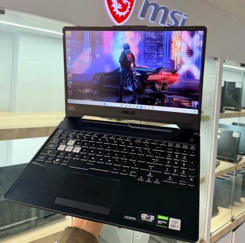 ASUS TUF FX506/i7-10th/16GB/512GB/GTX1650(4G)/15.6”(144hz)/RGB