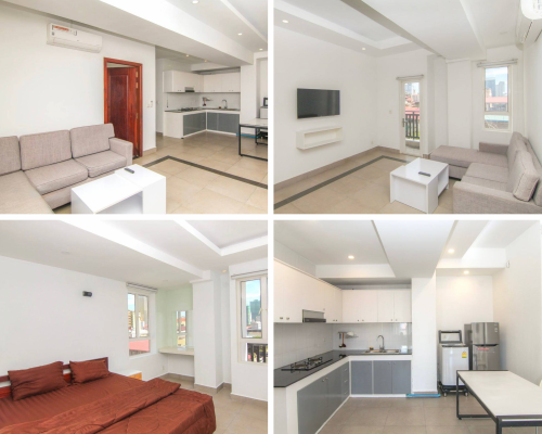 BKK2| Service 2-Bedrooms Apartment for RENT near Toul Sleng Museum