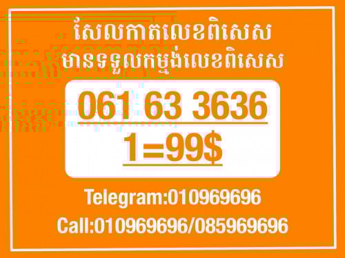 Cellcard លេខសម្រាប់អាជីវកម្ម