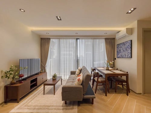 Cozy Two Bedrooms Condo for Rent in BKK 1