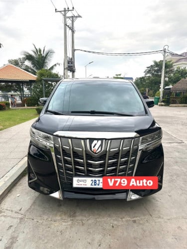 Toyota Alphard 2018 ឡាននៅថ្មីស្អាតឡានចង្កូតឆ្វេងហ្សីន ម៉ាសុី V6 Russia spec