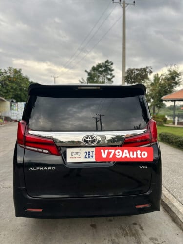 Toyota Alphard 2018 ឡាននៅថ្មីស្អាតឡានចង្កូតឆ្វេងហ្សីន ម៉ាសុី V6 Russia spec