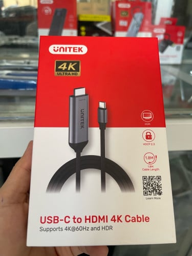 USB -C to HDMI cable 4K  1.8m