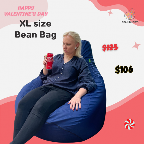 XL Size Bean Bag សាឡុងអង្គុយគ្រាប់ស្នោ