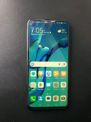 ត្រូវការលក់ទូរសព្ទម៉ាក huawei  Y9 Prime 2019