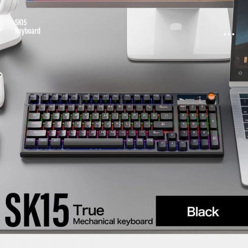 - Keyboard Mechanical USB-C RGB SMAILWOLF SK15 អីវ៉ាន់មាននៅក្នុងស្តុកស្រាប់បងៗអាចធ្វើការកម្ម៉ង់បាន📩