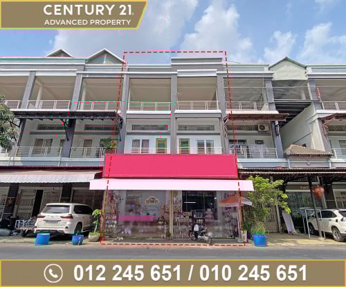 🏘ផ្ទះ2ល្វែង ក្នុងបុរី ពិភពថ្មីចំការដូង1 ត្រូវការលក់បន្ទាន់ខ្លាំង (កូដ: A06-060346)