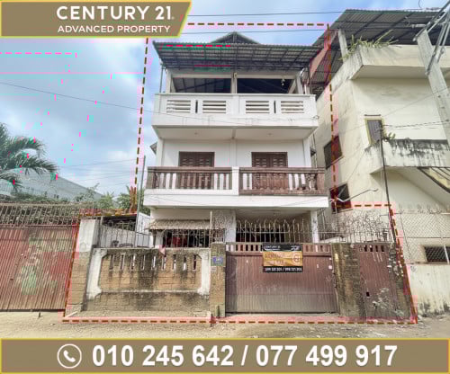 🏘 វីឡា នៅជិតវត្តសន្សំកុសល ត្រូវការលក់បន្ទាន់ខ្លាំង (កូដ: A05-060338)