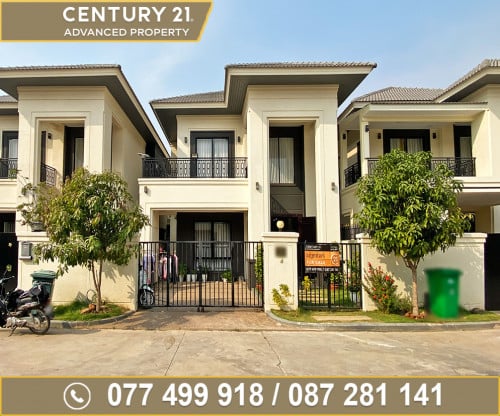 🏘 វីឡាឃ្វីន (Queen Villa) ក្នុងបុរី អាម៉ូរី ផ្លូវជាតិលេខ6A ត្រូវការលក់បន្ទាន់ខ្លាំង