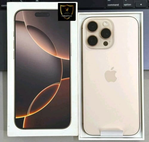 16 Pro Max ស្អាតដូចថ្មី99% ថ្ម100 ធានានៅ8ខែ សាក70ដង Fullset 256GB X/A មានប្រអប់