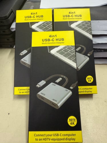 4 in 1 USB-C HUB