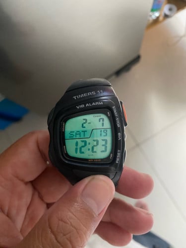 CASIO PHYS VIB ALARM JAPAN Y