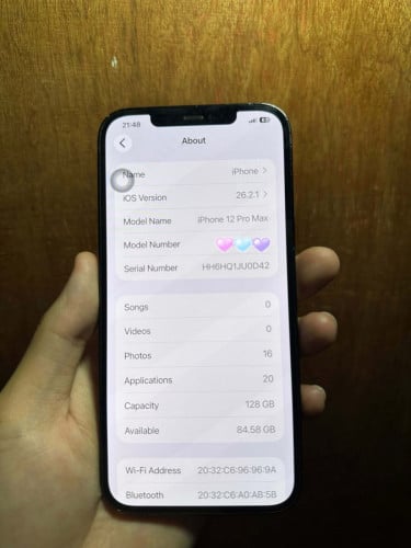 iPhone 12 Pro Max សនុំ ឬដូរ