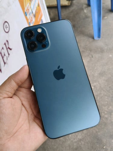 iPhone 12PM Scan 128G ប្តូរអេក្រង់តែដាក់អេក្រង់ស៊ីនចូលស្អាត 98% ដូចរូប