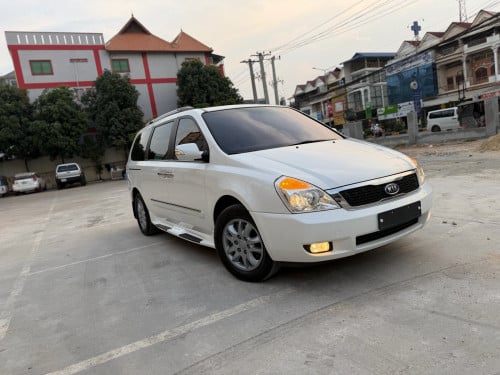 Kia Carnival 2012 បើកតំបូល ទ្វារអូតូសងខាង
