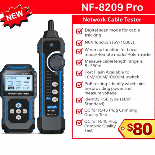 Network cable tester