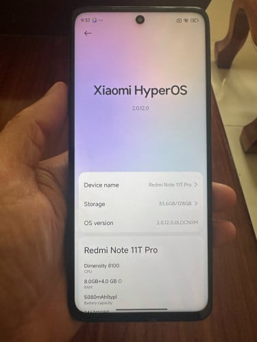 Redmi note 11 t pro 8g, 128gb