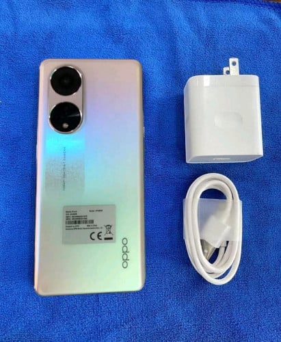 Reno8 T 5G ក្រុមហ៊ុនស៊ីម2 256GB RAM 8+8GB សុីនសុំនុំ  ស្អាត​98% អេក្រង់ធំ ថ្មកាន់ សេវាខ្លាំង