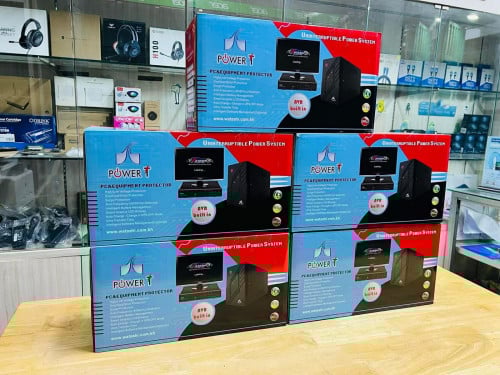 UPS Brand Power T 750VA អីវ៉ាន់មាននៅក្នុងស្តុក បងៗ មានការធានា1ឆ្នាំពេញ អាចធ្វើការកម្ម៉ង់បាន📩