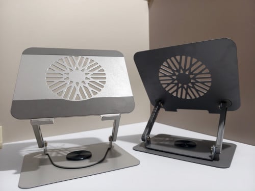 ជើងដាក់កុំព្យូទ័រ (Laptop Stand) មានរន្ធបញ្ចេញខ្យល់