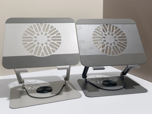 ជើងដាក់កុំព្យូទ័រ (Laptop Stand) មានរន្ធបញ្ចេញខ្យល់