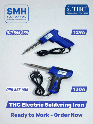 ក្បាលផ្សារសំណរ THC Series Electric Soldering Iron