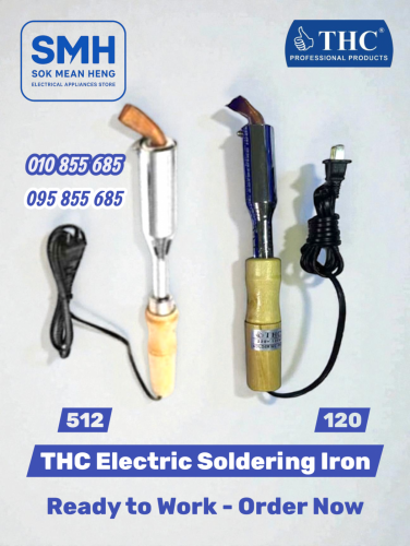 ក្បាលផ្សារសំណរ THC Series Electric Soldering Iron