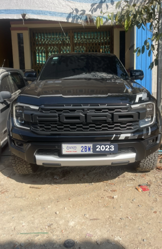 2023 ម្ចាស់ដេីមទី1 មហាថ្មីខ្លាំង Ford Ranger Raptor ប្រភេទម៉ាសុីនសាំង