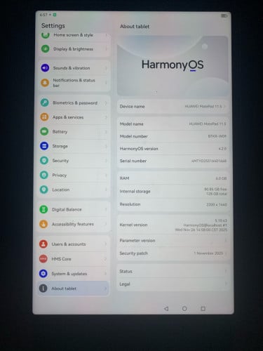 Huawei MatePad11.5 2025