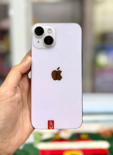 IPhone 14 ទំហំផ្ទុក (128G) តួស្អាត 98% Model LLA កែជើងស៊ីម