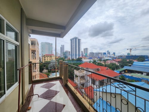 N428 | 1 Bedroom Apartment in Toul Tom Pong with Elevator For Rent