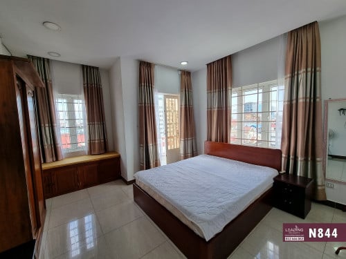 N844 | Fully Furnished Elevator and Bright Apartment 1 Bedroom For Rent