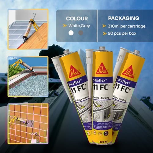 Sikaflex®-11 FC+ កាវបិទភ្ជាប់ និងកាវបំពេញចន្លោះផ្សំពីប៉ូលីយូរីតាន (PU)