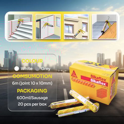 Sikaflex®-140 Construction – កាវបិទភ្ជាប់តំណអាគារ ផ្សំពីសមាសធាតុប៉ូលីយូរីតាន