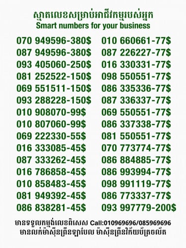 Smart តម្លៃពិសេសក្នុងឱកាសបុណ្យចូលឆ្នាំចិន